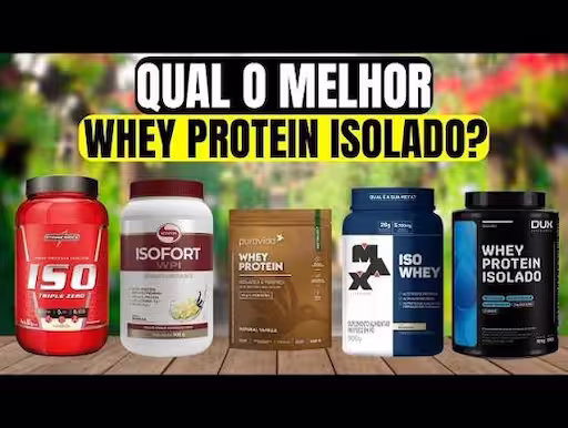 Melhor Proteína Isolada Whey